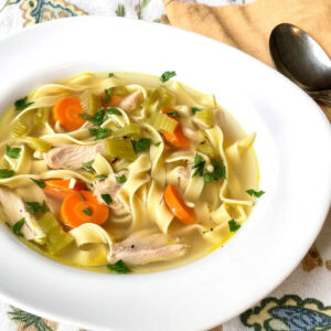 Homemade Chicken Noodle Soup Recipe 1