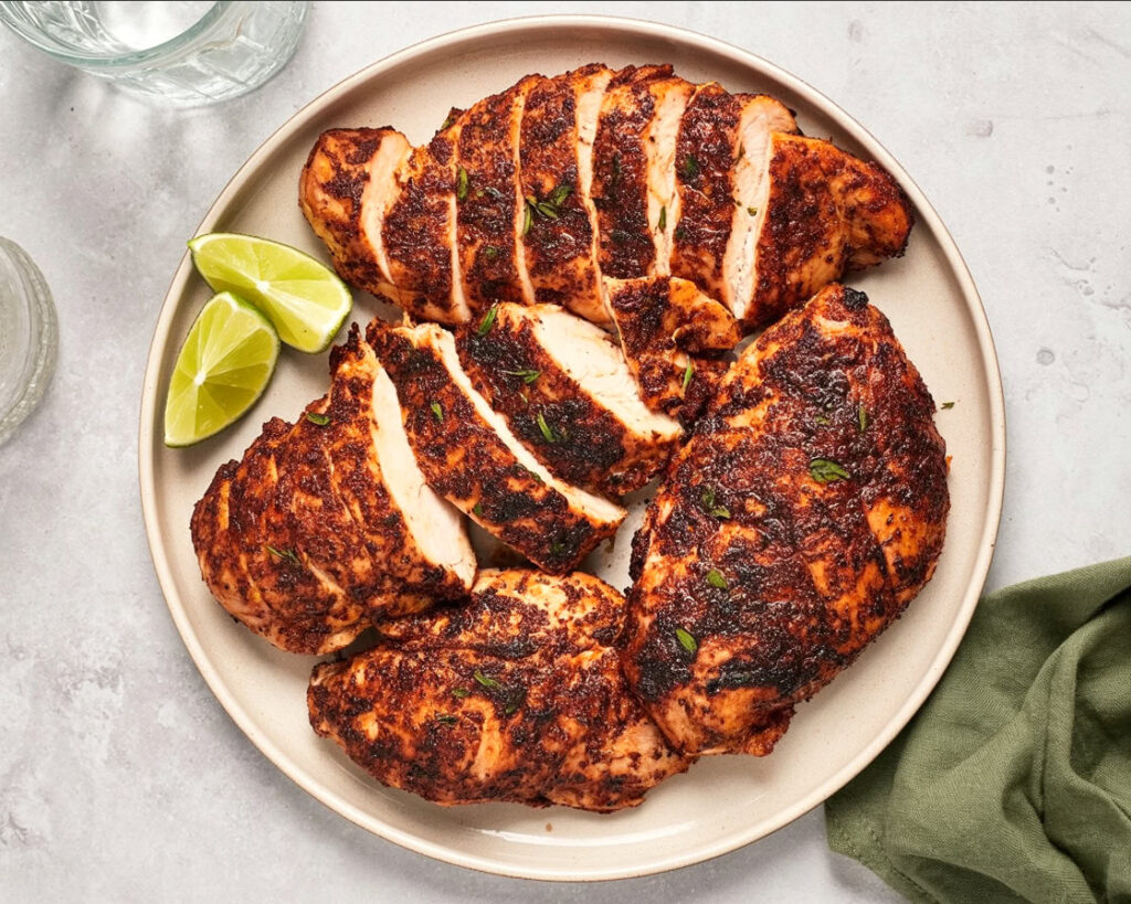Skillet Blackened Chicken Recipe 1