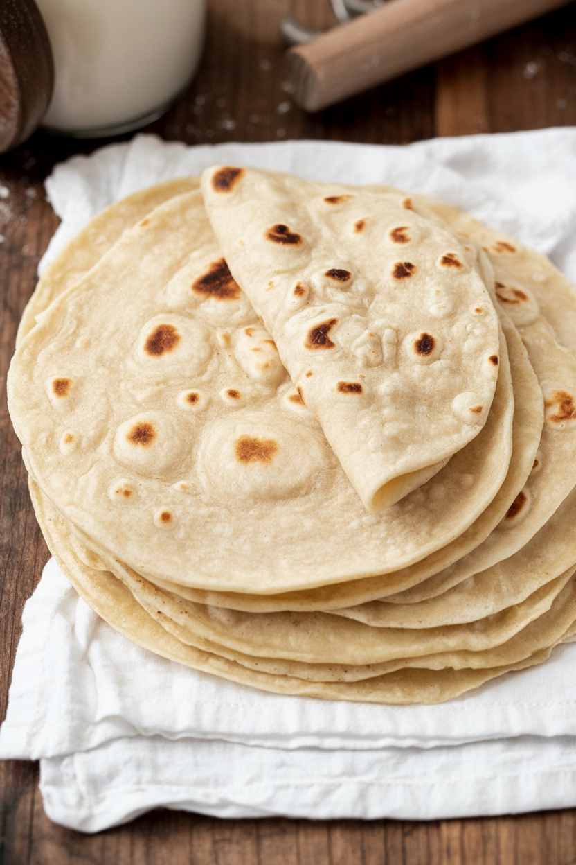 Homemade Flour Tortillas