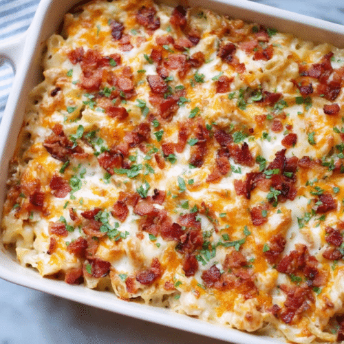 Chicken Bacon Ranch Casserole Recipe