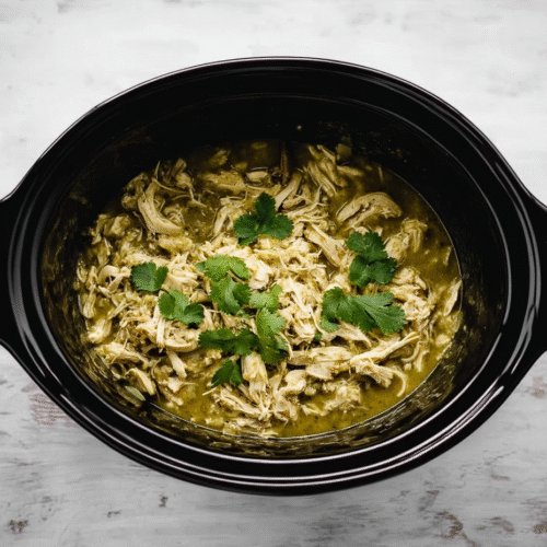 Crockpot Salsa Verde Chicken Recipe