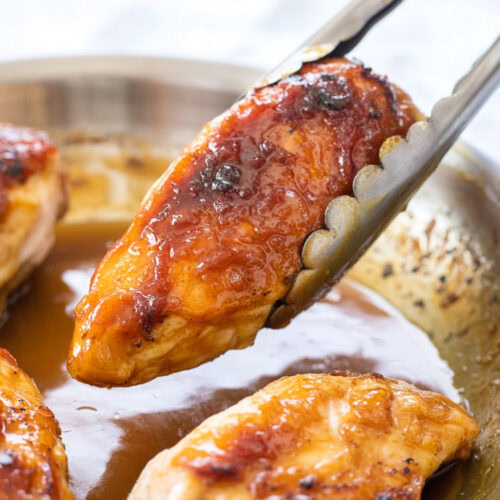 Orange Honey Glazed Chicken Breast Recipe 1