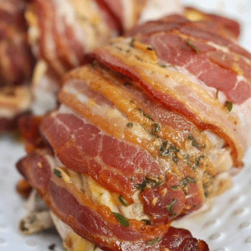 Skillet Bacon Wrapped Chicken Breast Recipe 1
