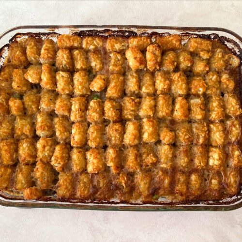 Tater Tot Hotdish 1