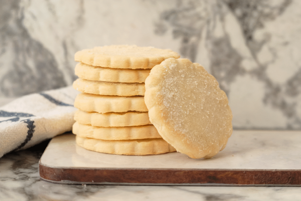 Buttery Shortbread Cookies