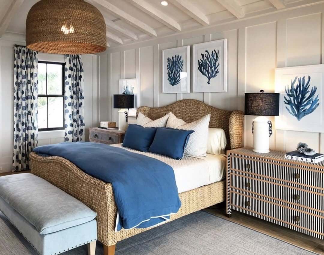 Select a Woven Rattan Bed Frame for Natural Texture