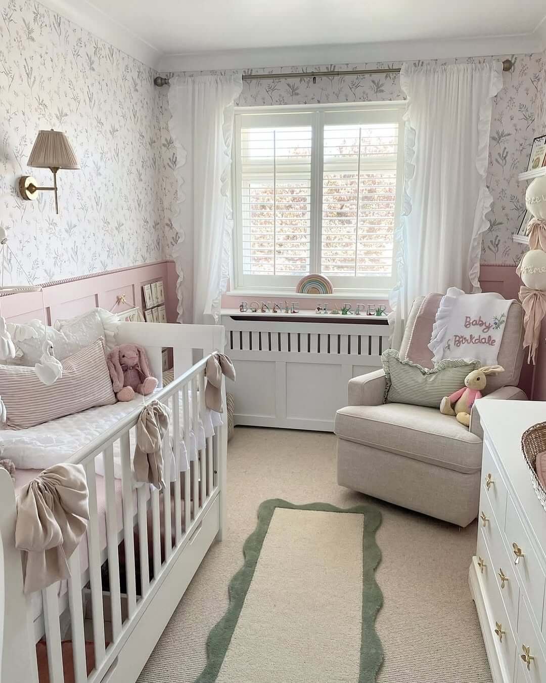 Soften Window Light with Ruffled Curtains