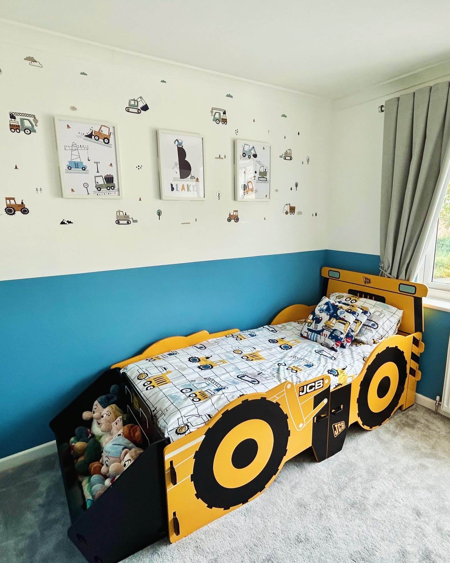JCB Bed Frame with Built-In Toy Storage