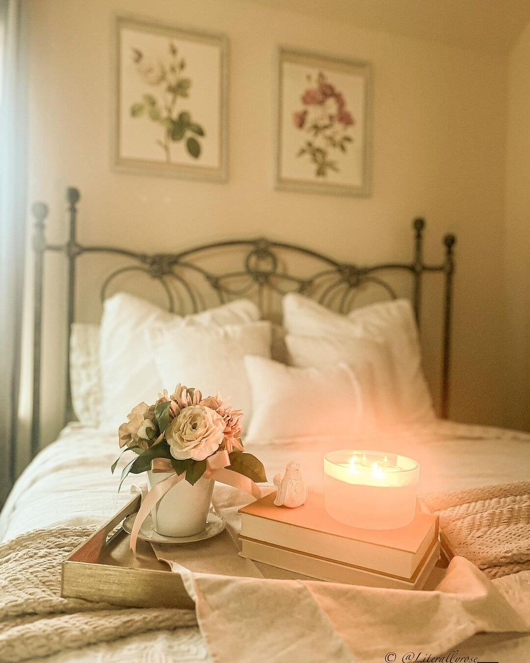 Stack Books to Elevate Your Scented Candle