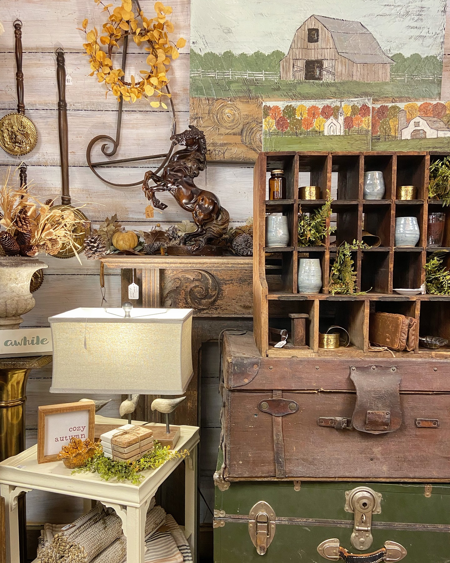Wooden Compartment Organizer for Small Treasures