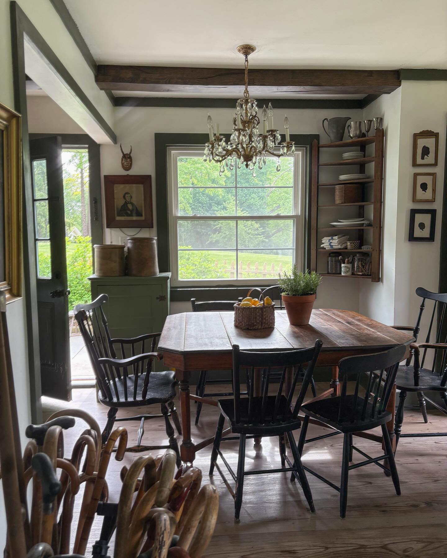 Utilize a Corner Shelf Unit for Kitchen Essentials