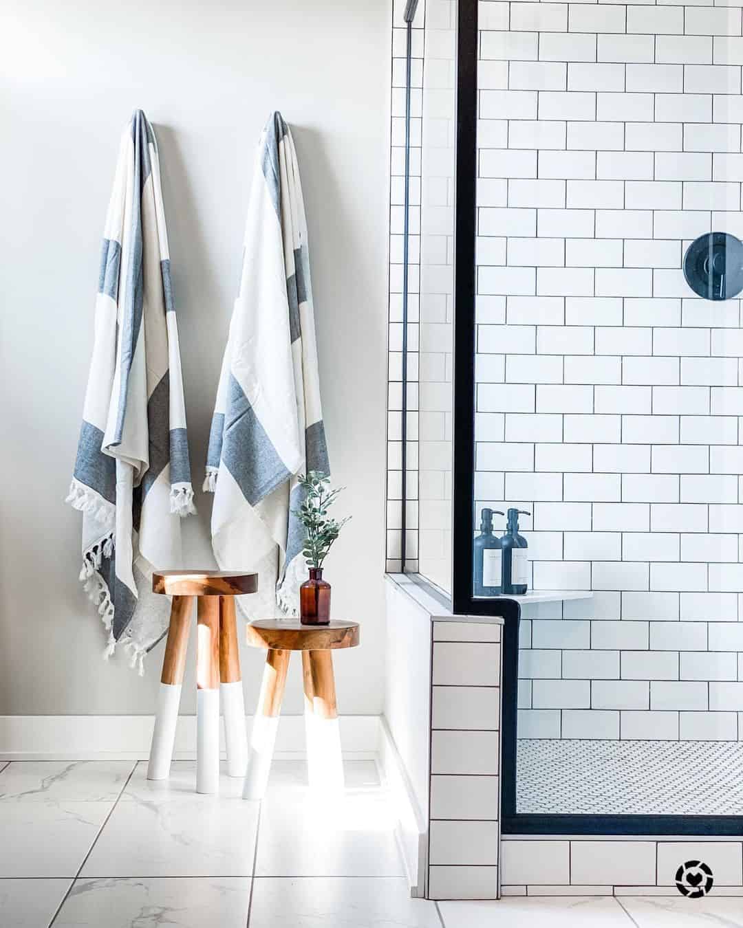 Dip-Dyed Stools for a Fresh, Modern Accent