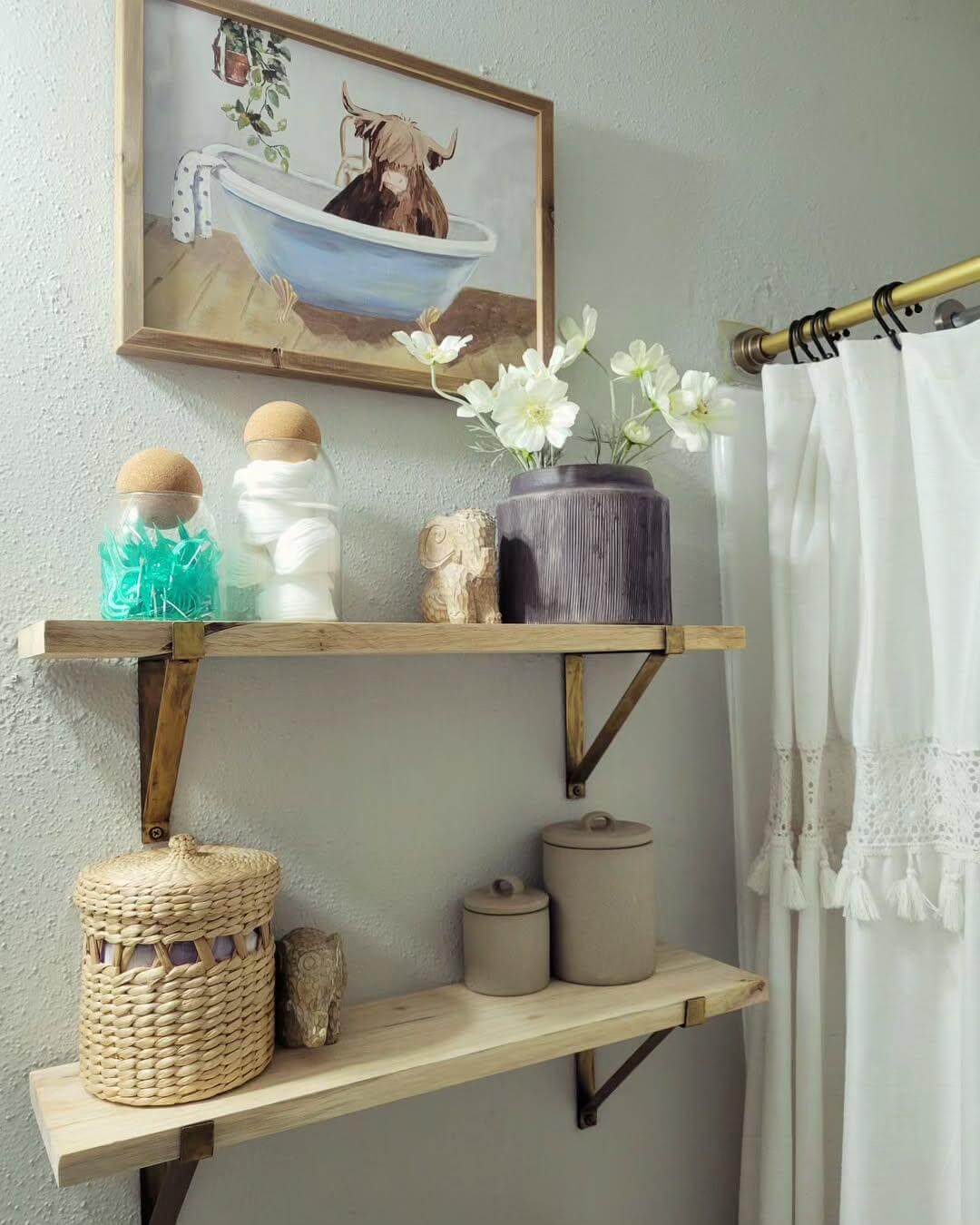 Keep Small Items Tidy in Glass Jars with Cork Lids
