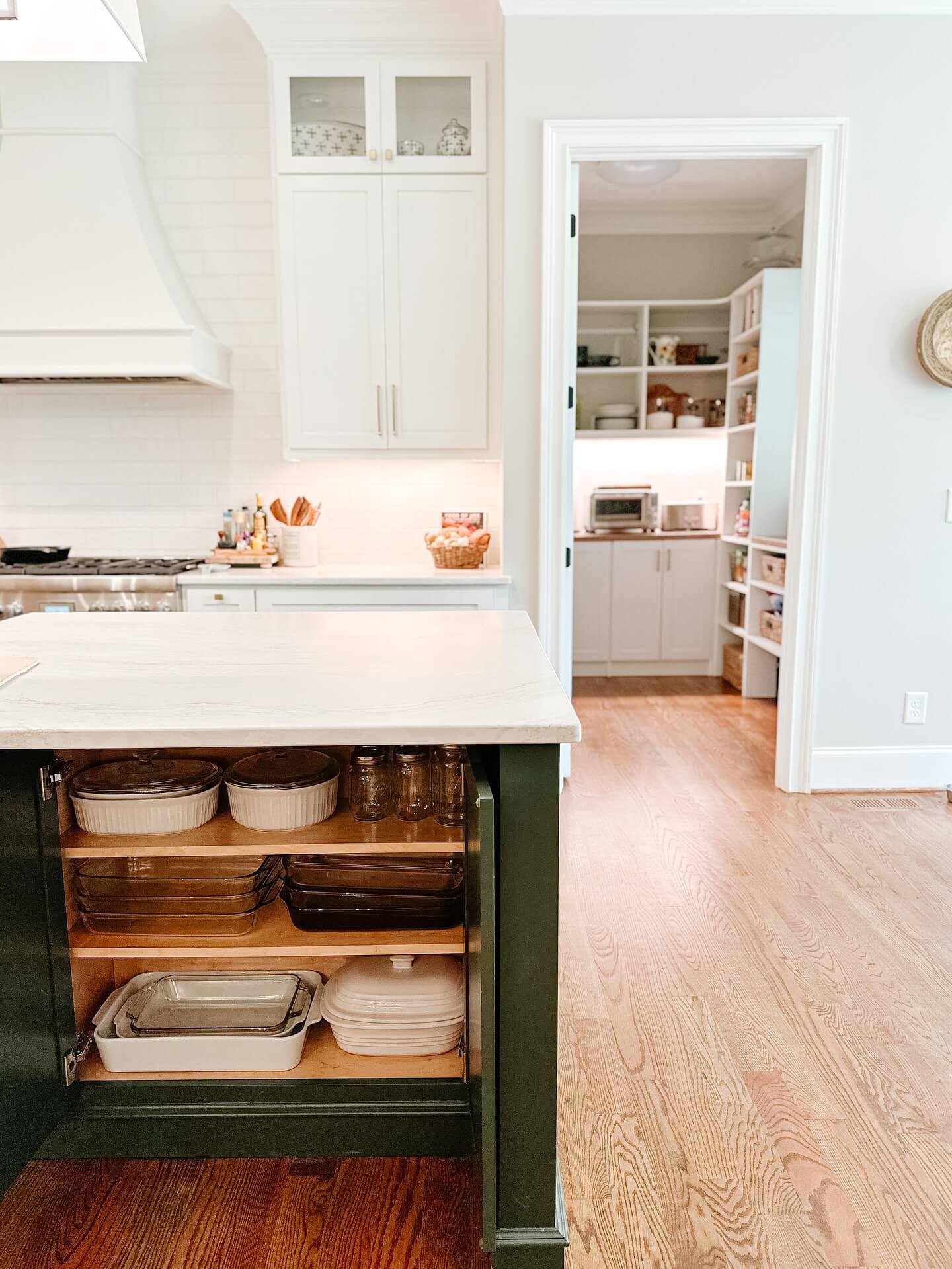 Pull-Out Shelves Make Casserole Dishes Accessible