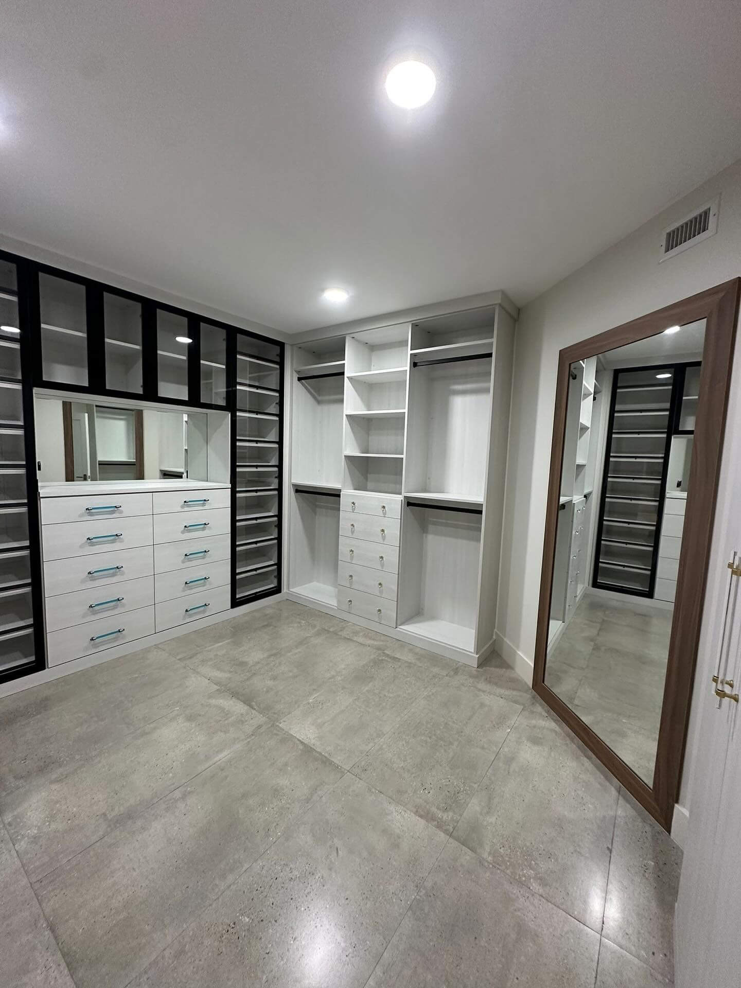 Keep Wardrobe Contents Visible with Glass-Fronted Units