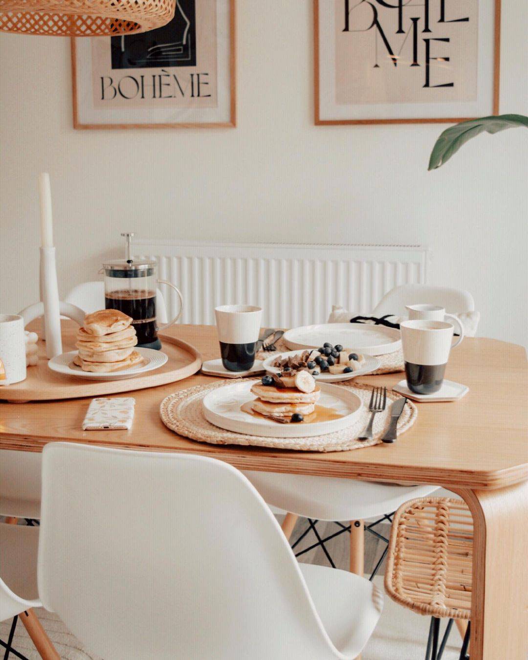 Layer Woven Placemats for Breakfast Warmth