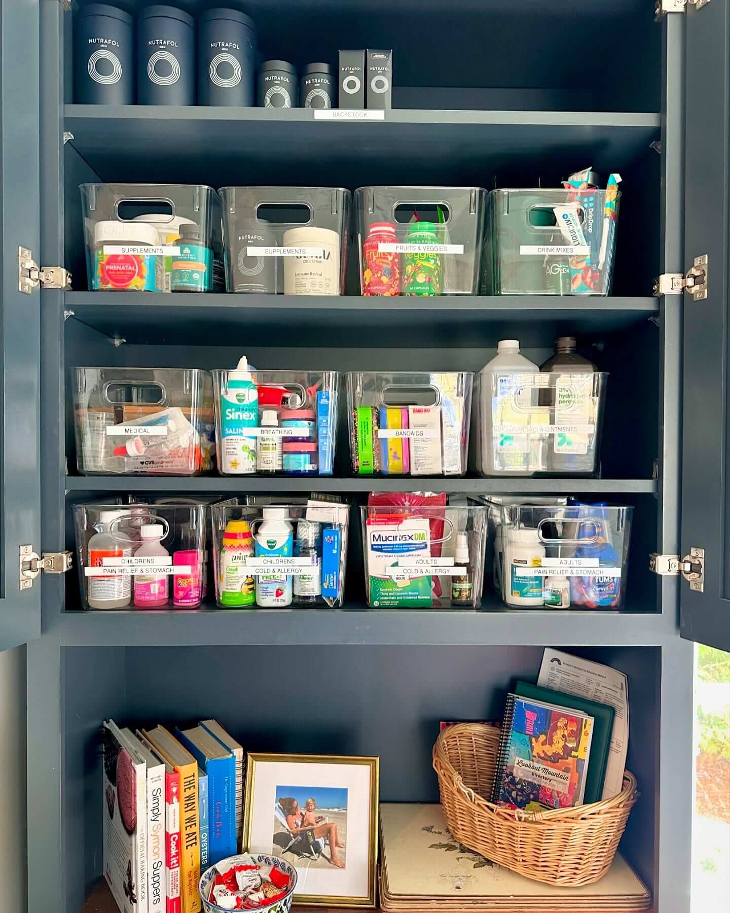 Sort Medicine with Labeled Clear Bins