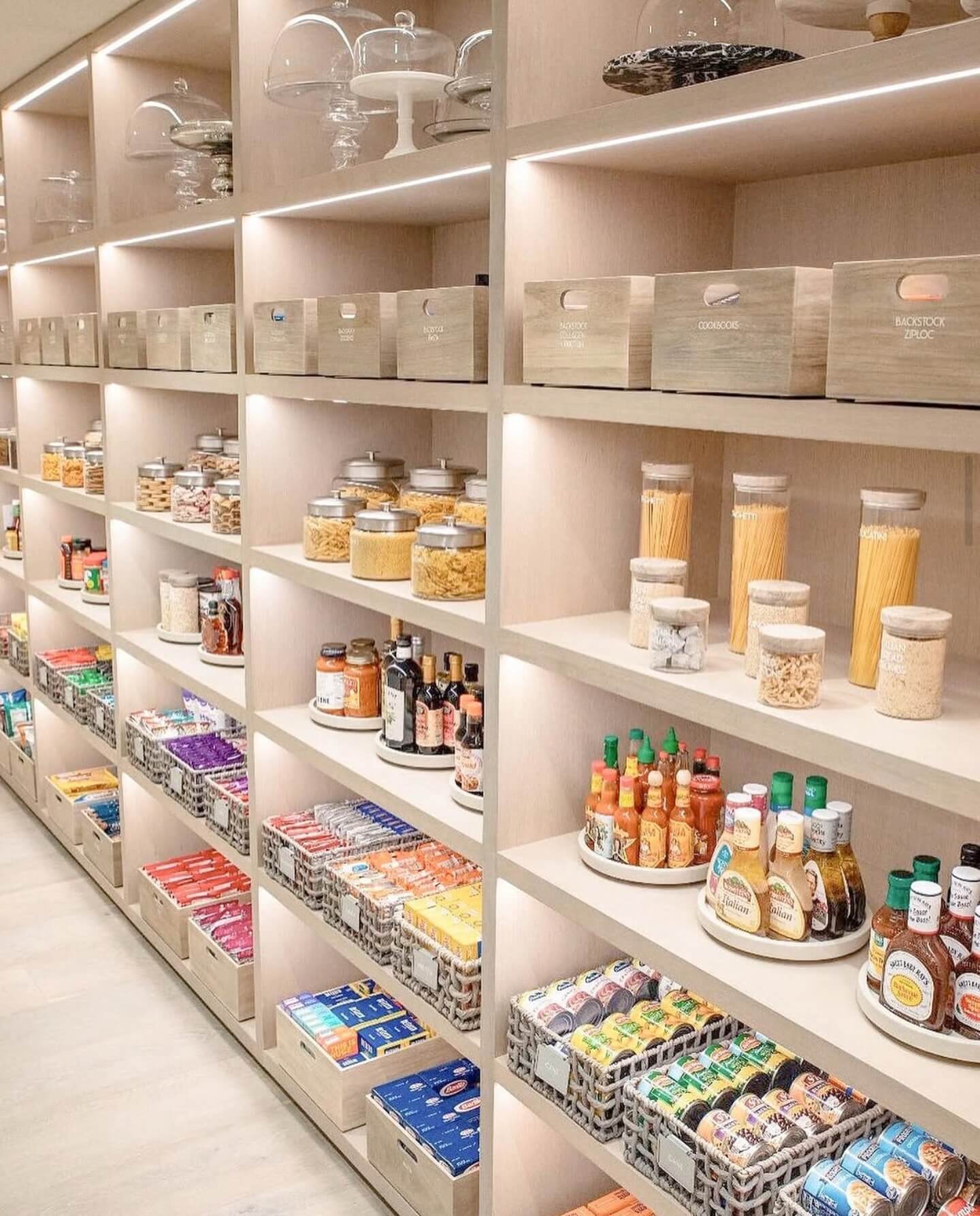 Tiered Trays That Keep Bottles From Cluttering Shelves