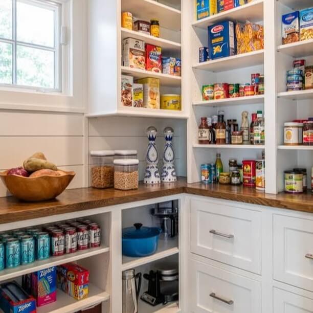 Keep Dry Goods Visible in Clear Canisters