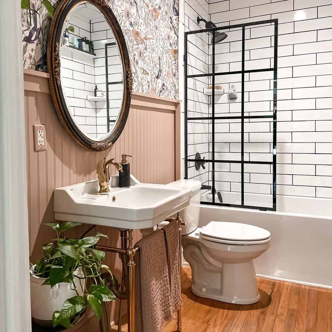 Bird and Botanical Wallpaper Adds a Playful Accent Wall