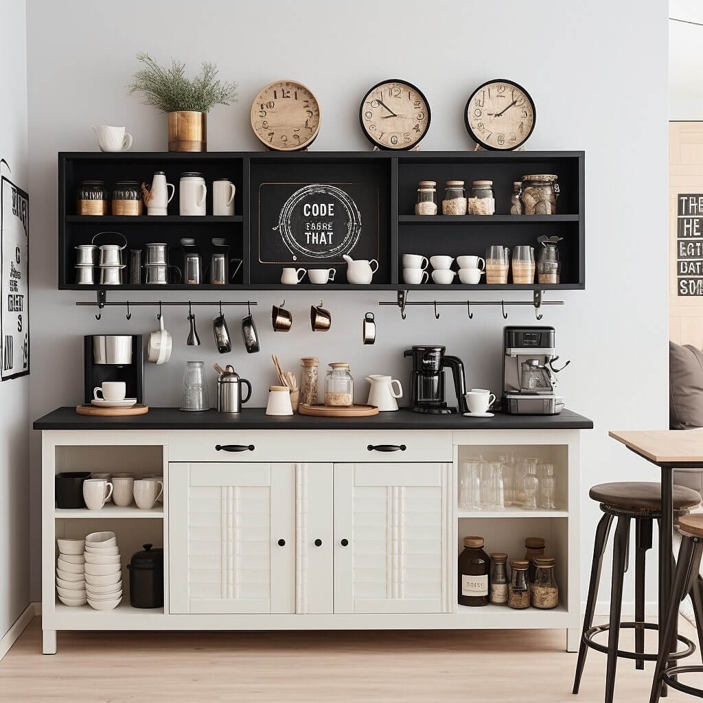 Frame a Chalkboard with Trio of Clocks