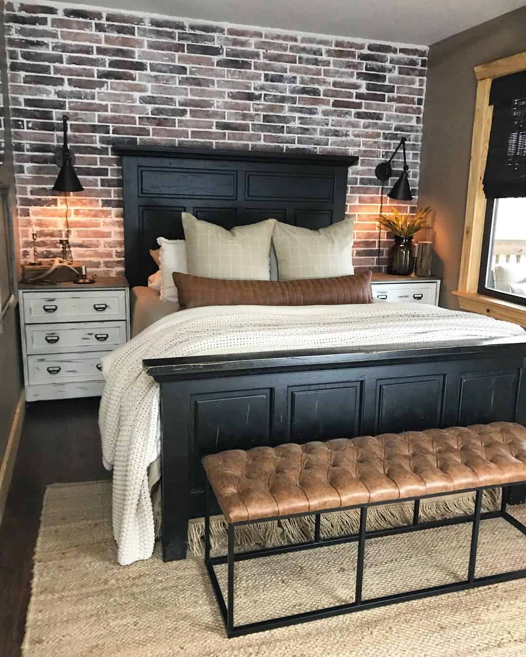 Introduce Rich Texture with a Tufted Leather Bench