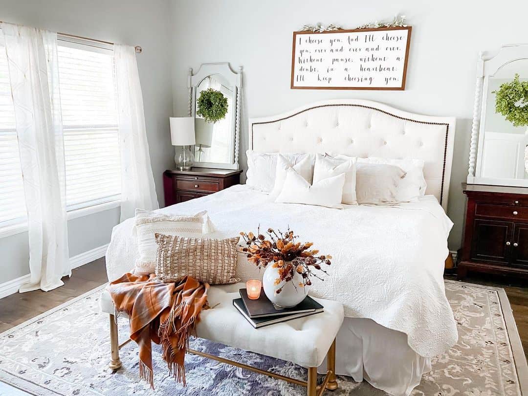 Soften the Foot of Your Bed with a Tufted Bench