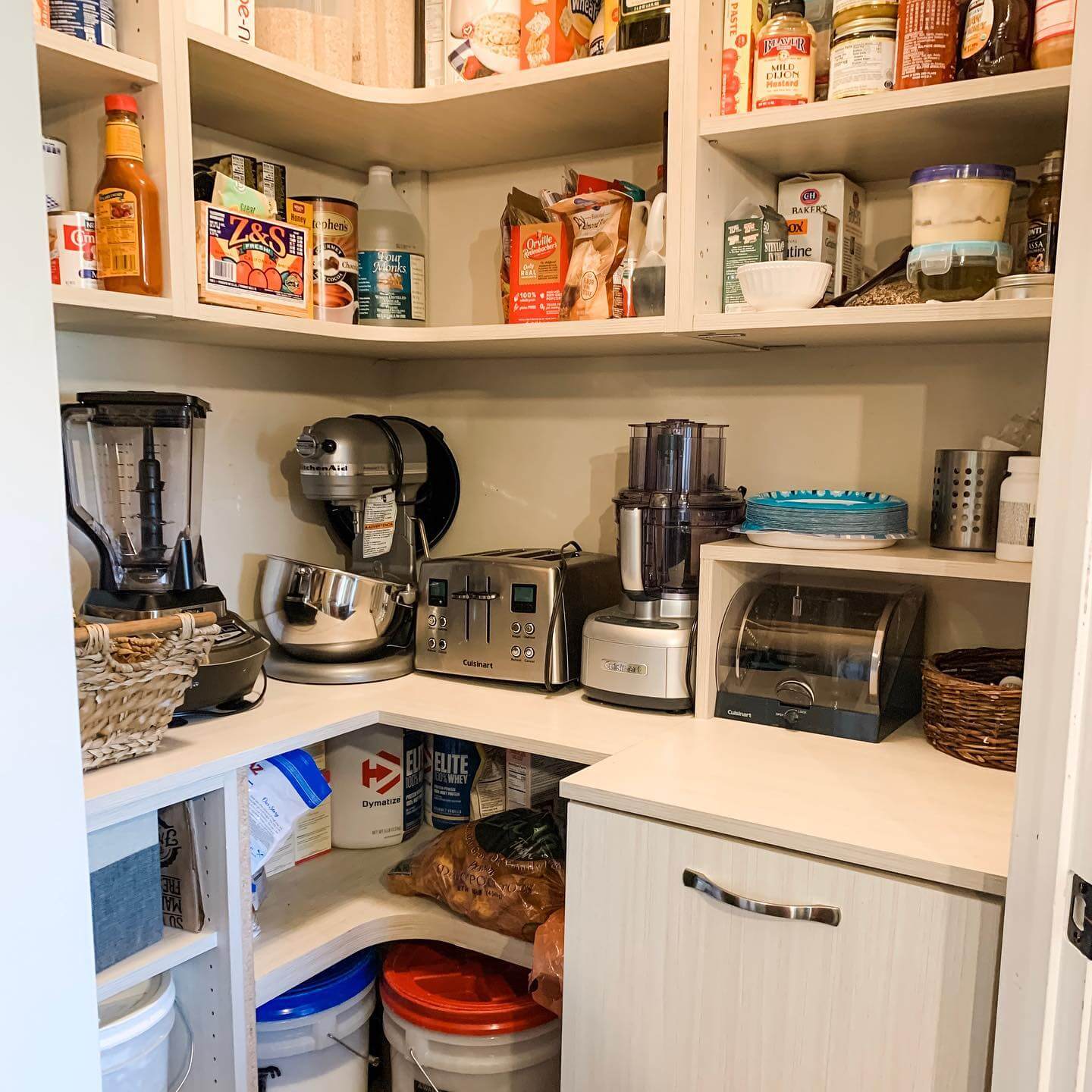 Integrate an Appliance Garage for Clear Counters
