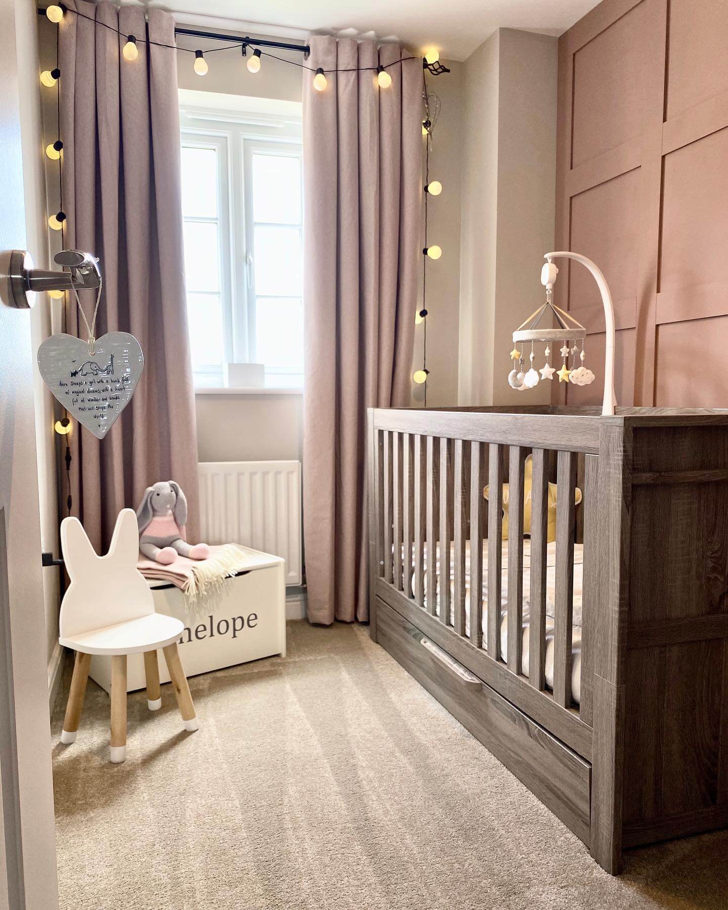 Bunny-Shaped Chair Adds Whimsy to Small Nursery Corner