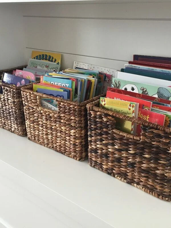 Woven Baskets Keep Children