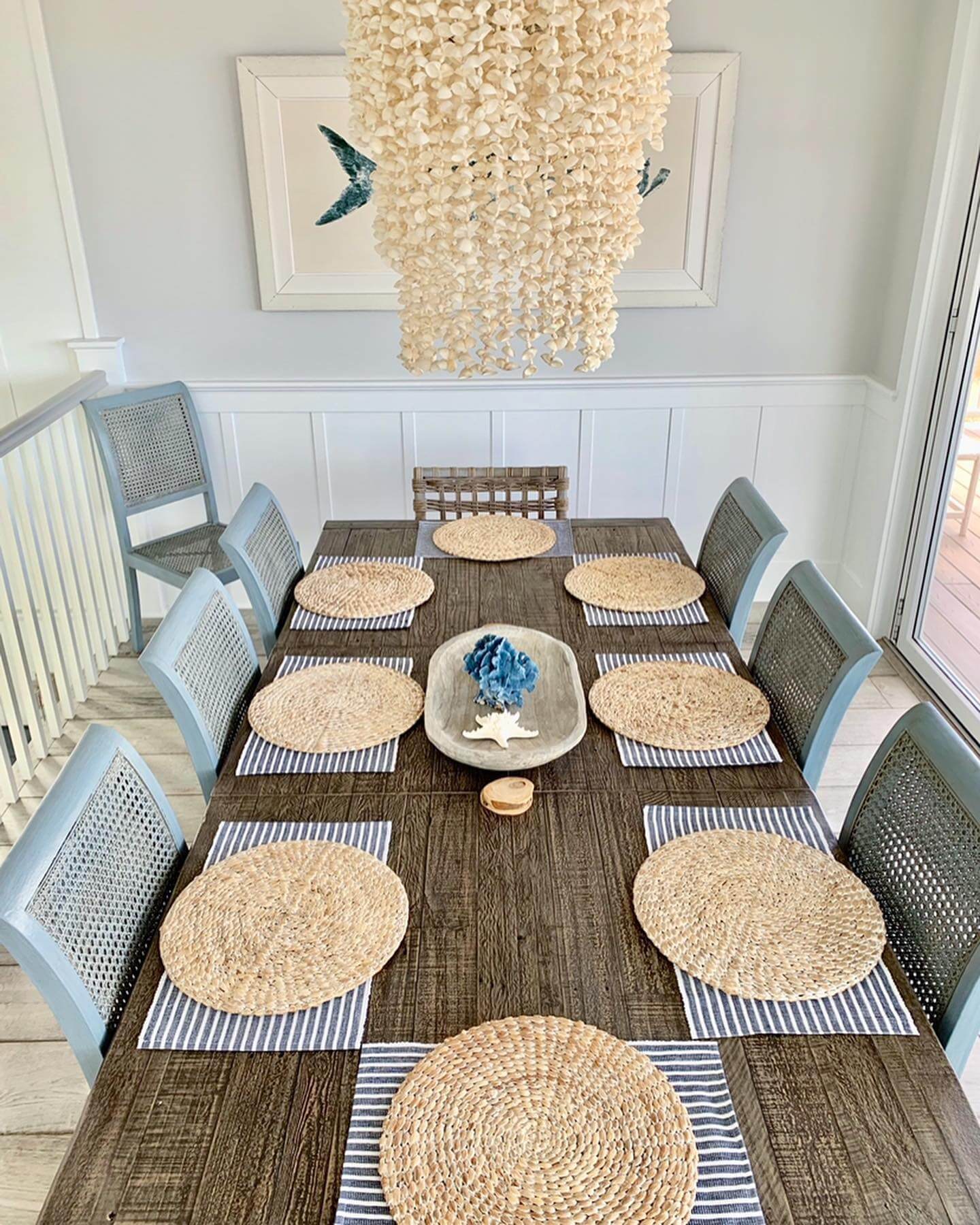 Striped Runners and Placemats Ground the Table
