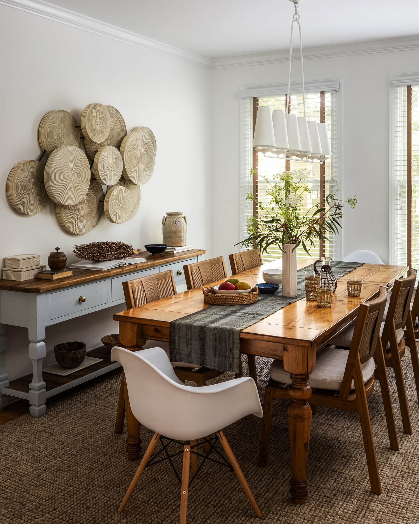 Layered Woven Wall Art Adds Organic Texture