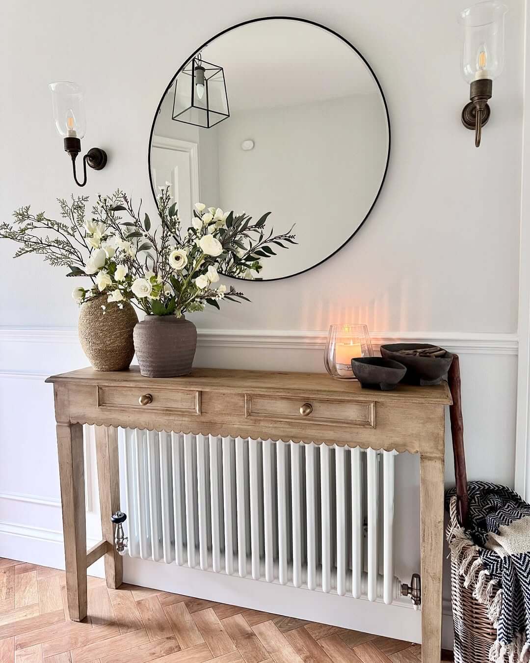 Style a Natural Vignette with Two Textured Vases