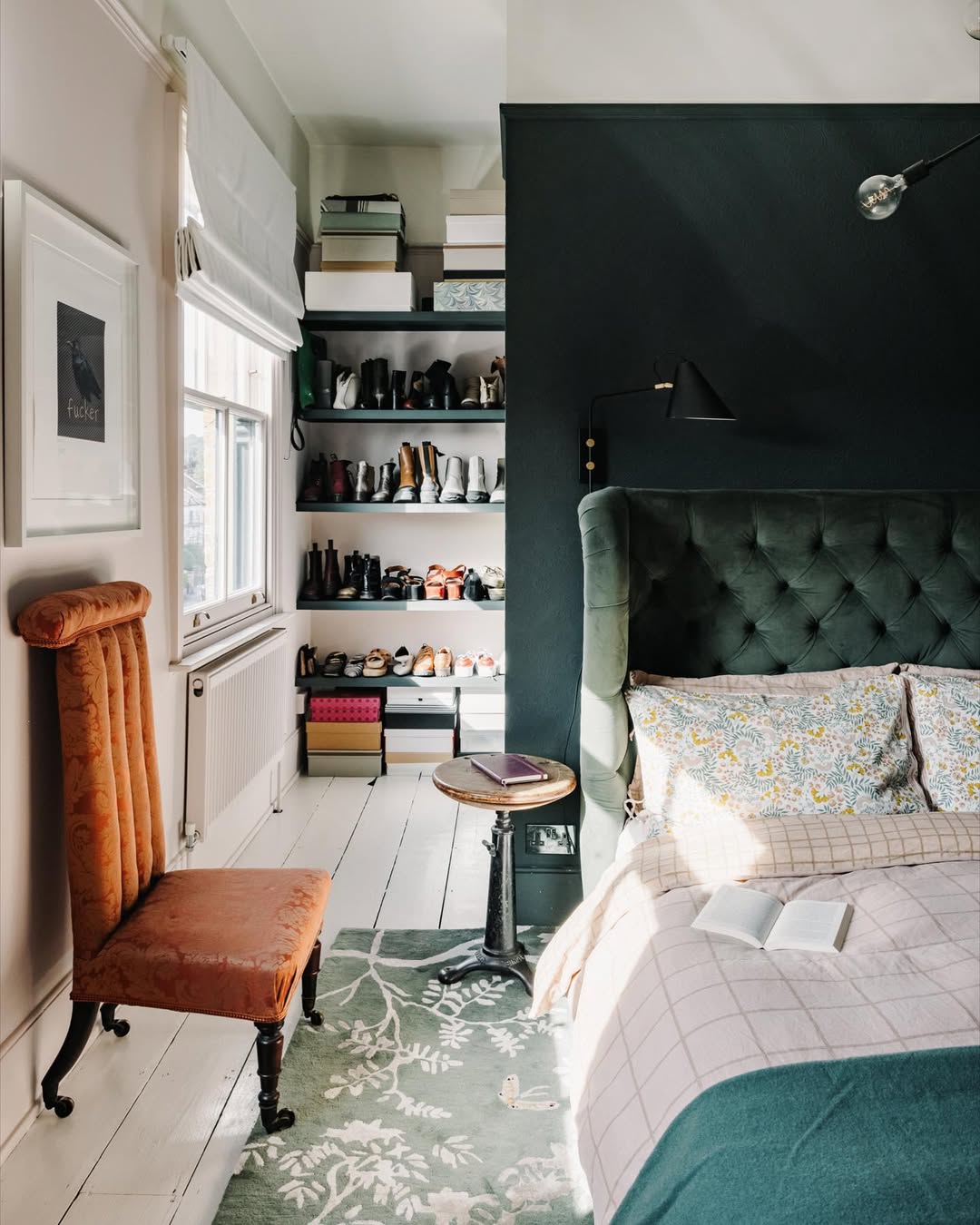 Open Shelving for Visible Boot and Shoe Storage