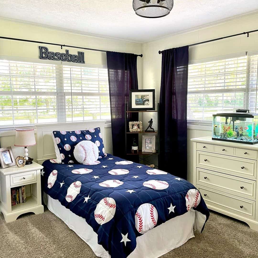 Score Big With Baseball-Themed Bedding