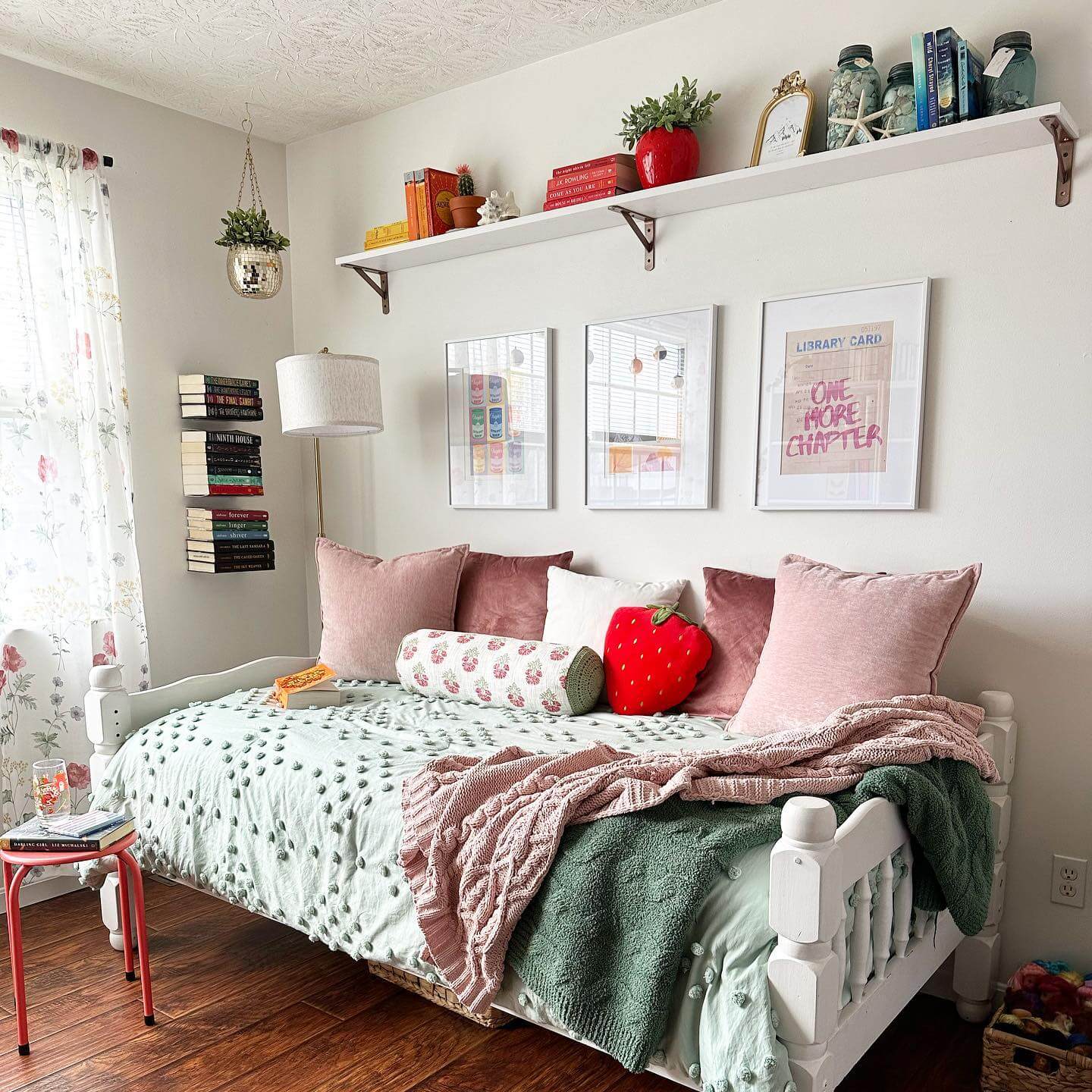 Save Floor Space with Vertical Wall Shelves
