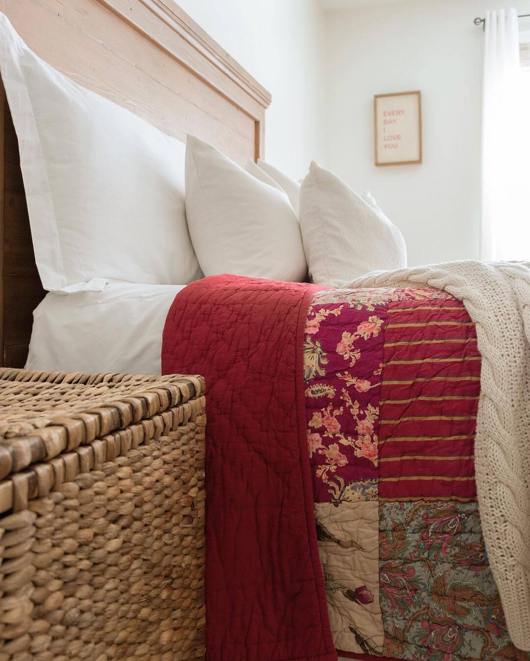 Layer a Patchwork Quilt for Depth and Interest