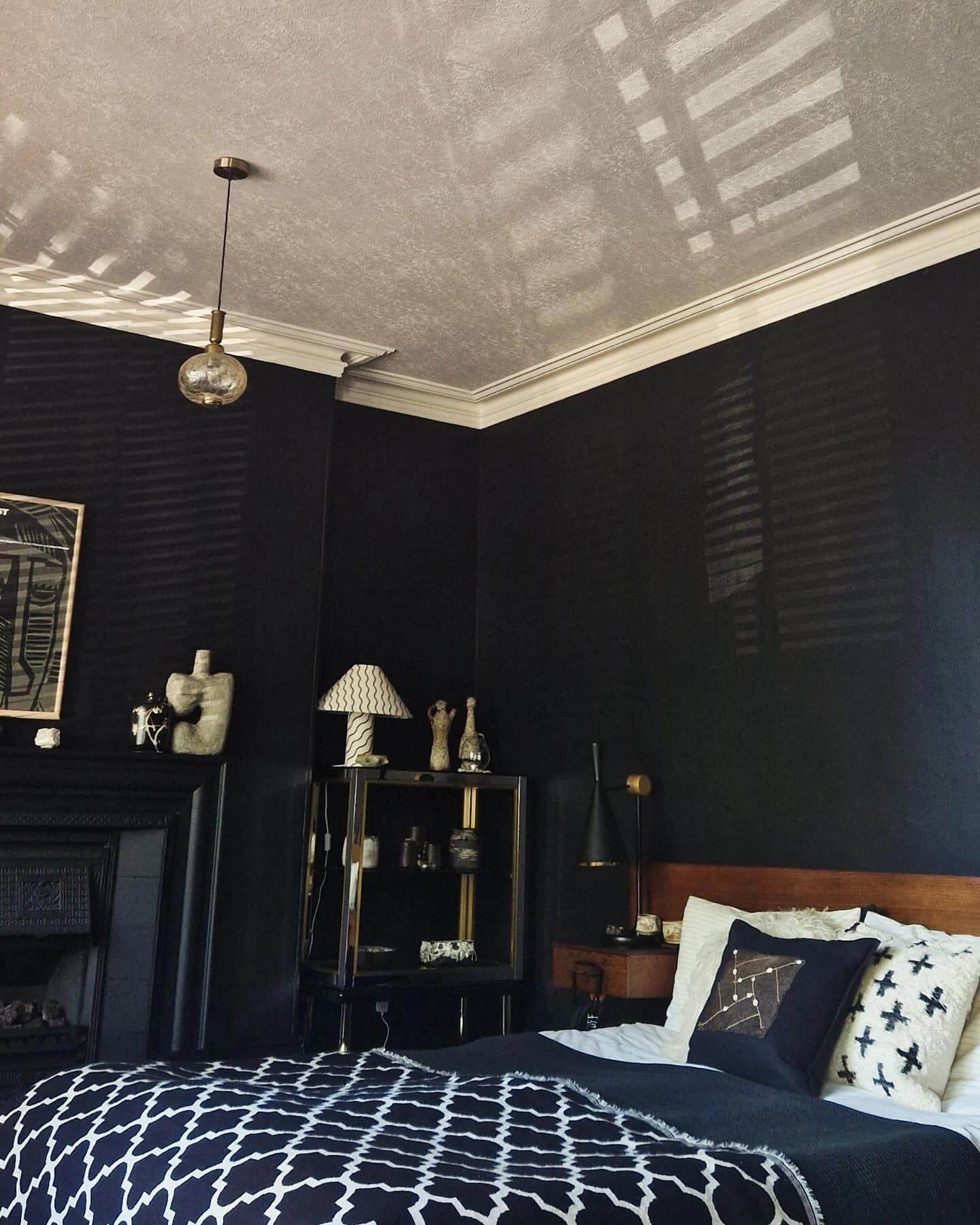 Black Glass Cabinet Displays Sculptural Decor