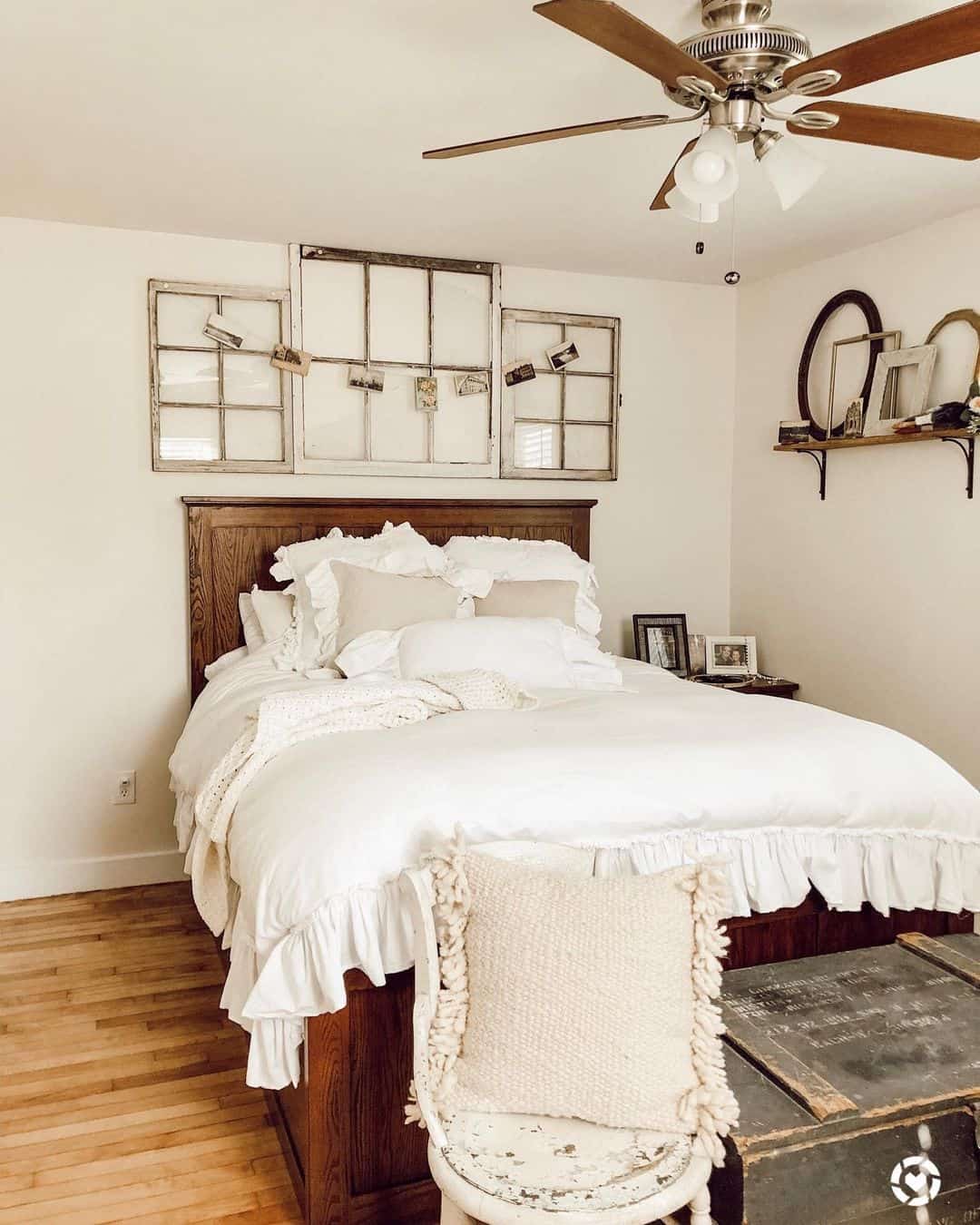 Repurpose Window Panes to Display Cherished Memories