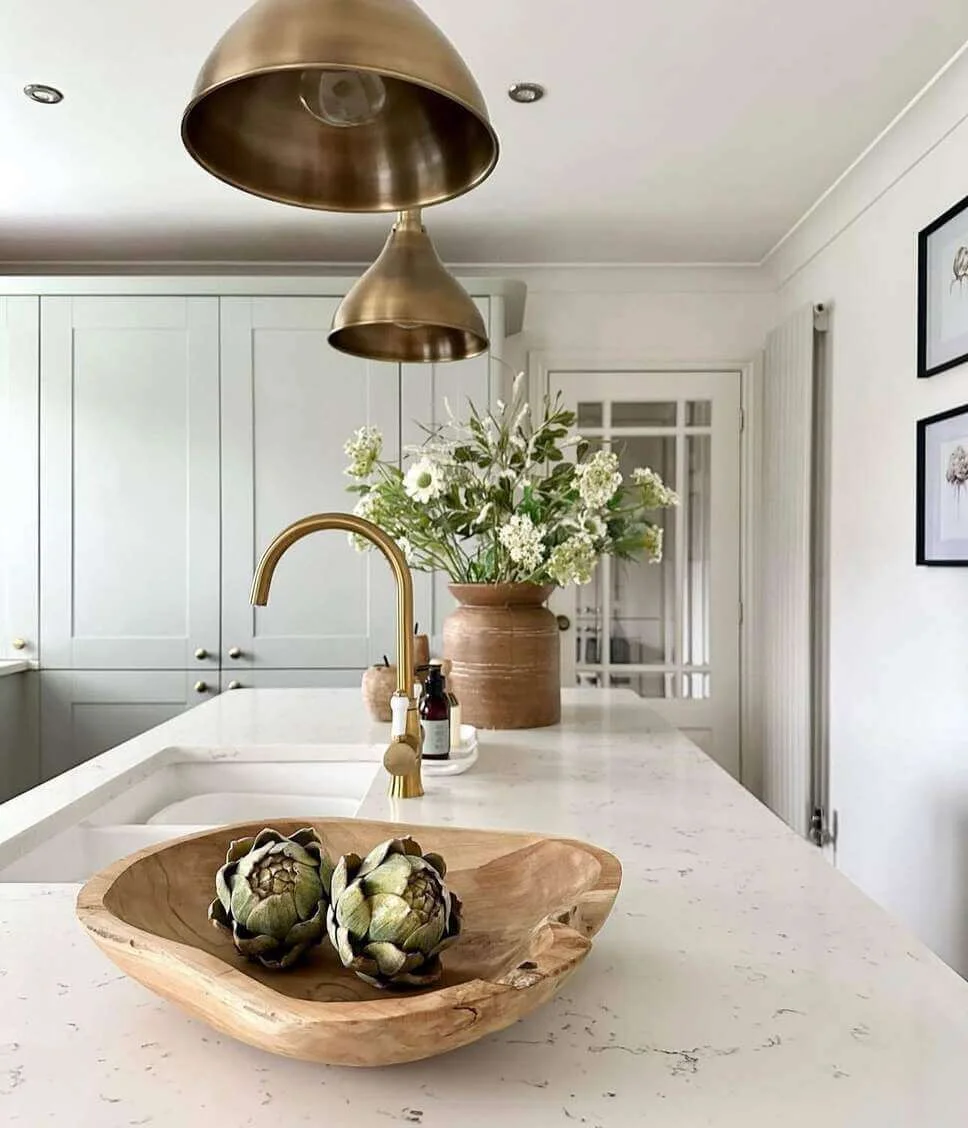 Carved Wooden Bowl For Natural Accents