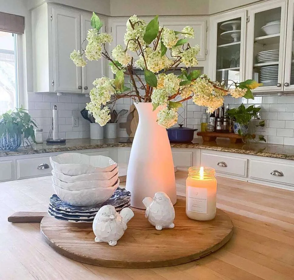 Carved Bird Figurines for a Whimsical Kitchen Accent