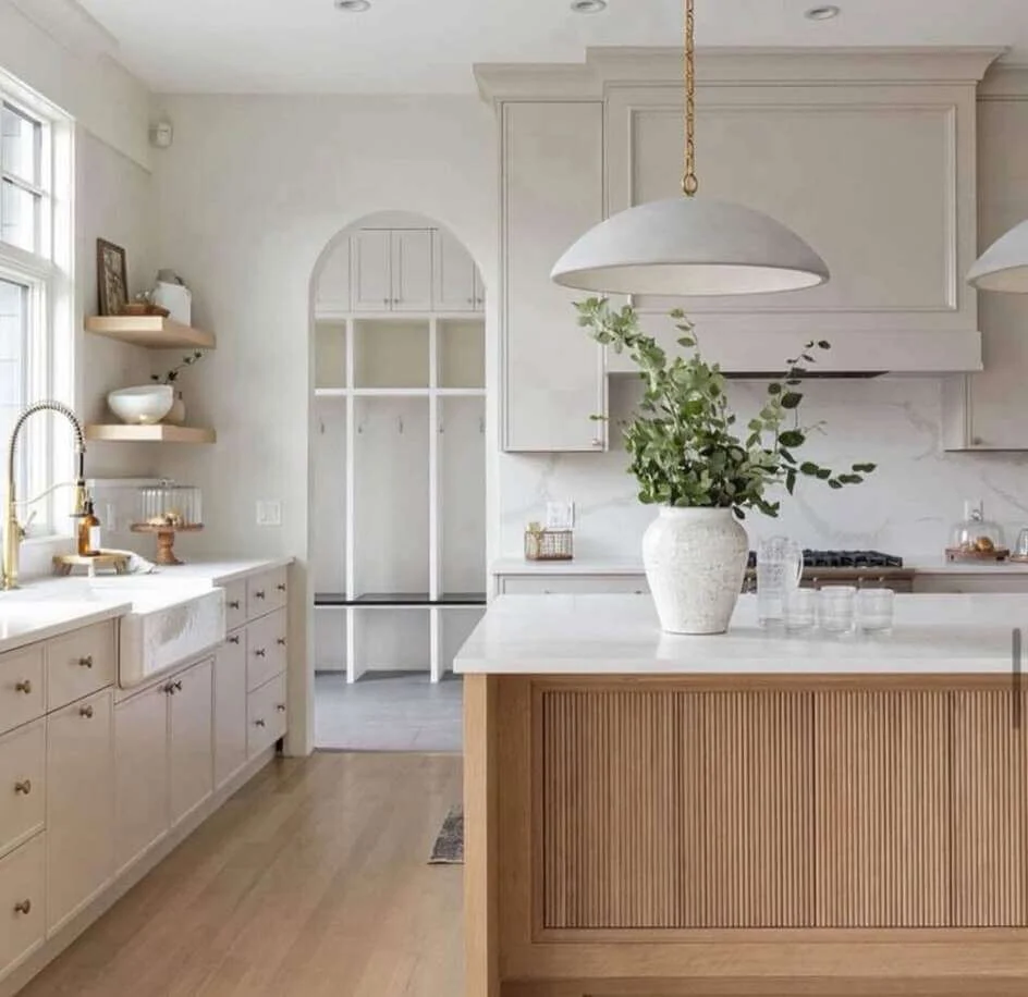 Incorporate Warmth with Fluted Wood Panels