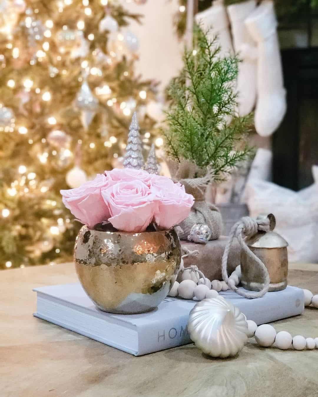 Pinch Pot for Delicate Pink Roses