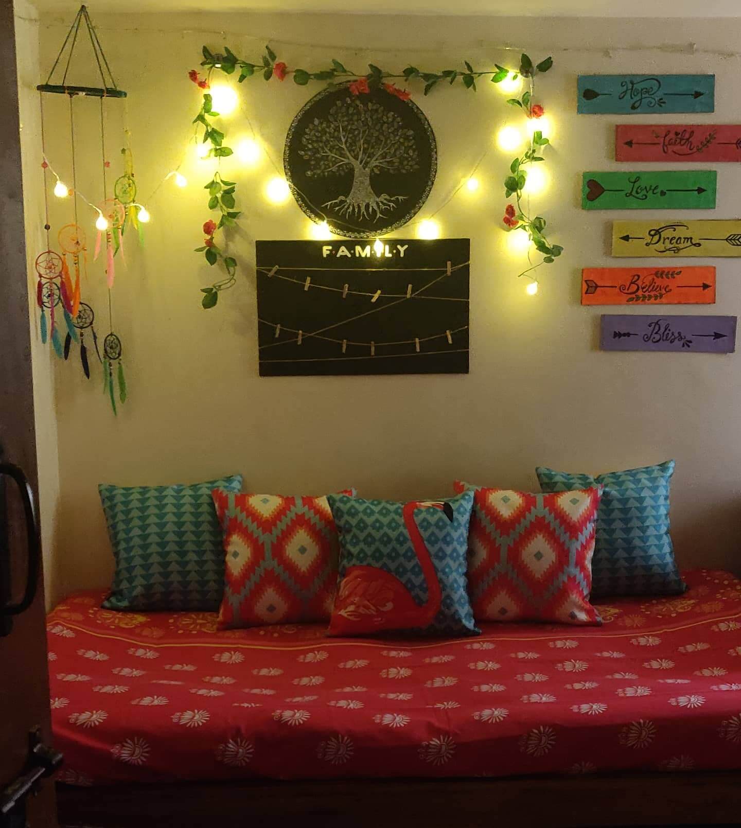 Personalize Your Walls with Painted Wooden Arrows