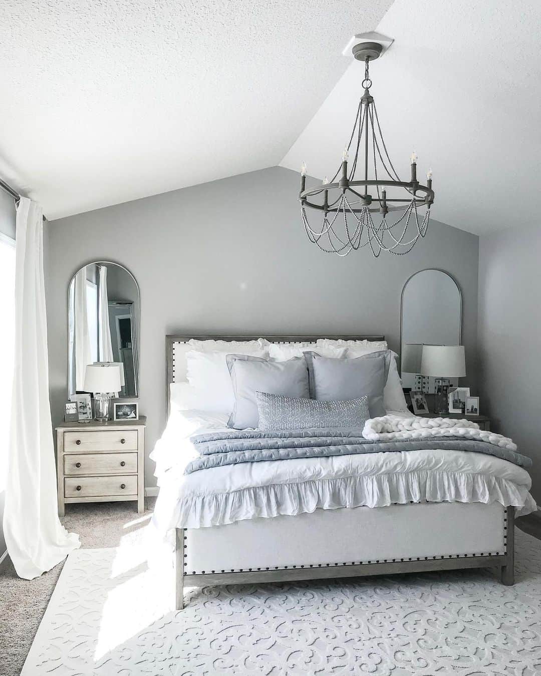 Choose a Studded Upholstered Bed Frame for Subtle Detail