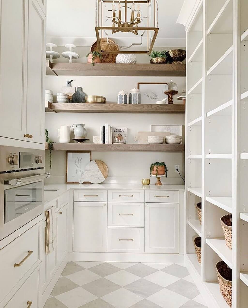 Group Decorative Jars for Patterned Shelving