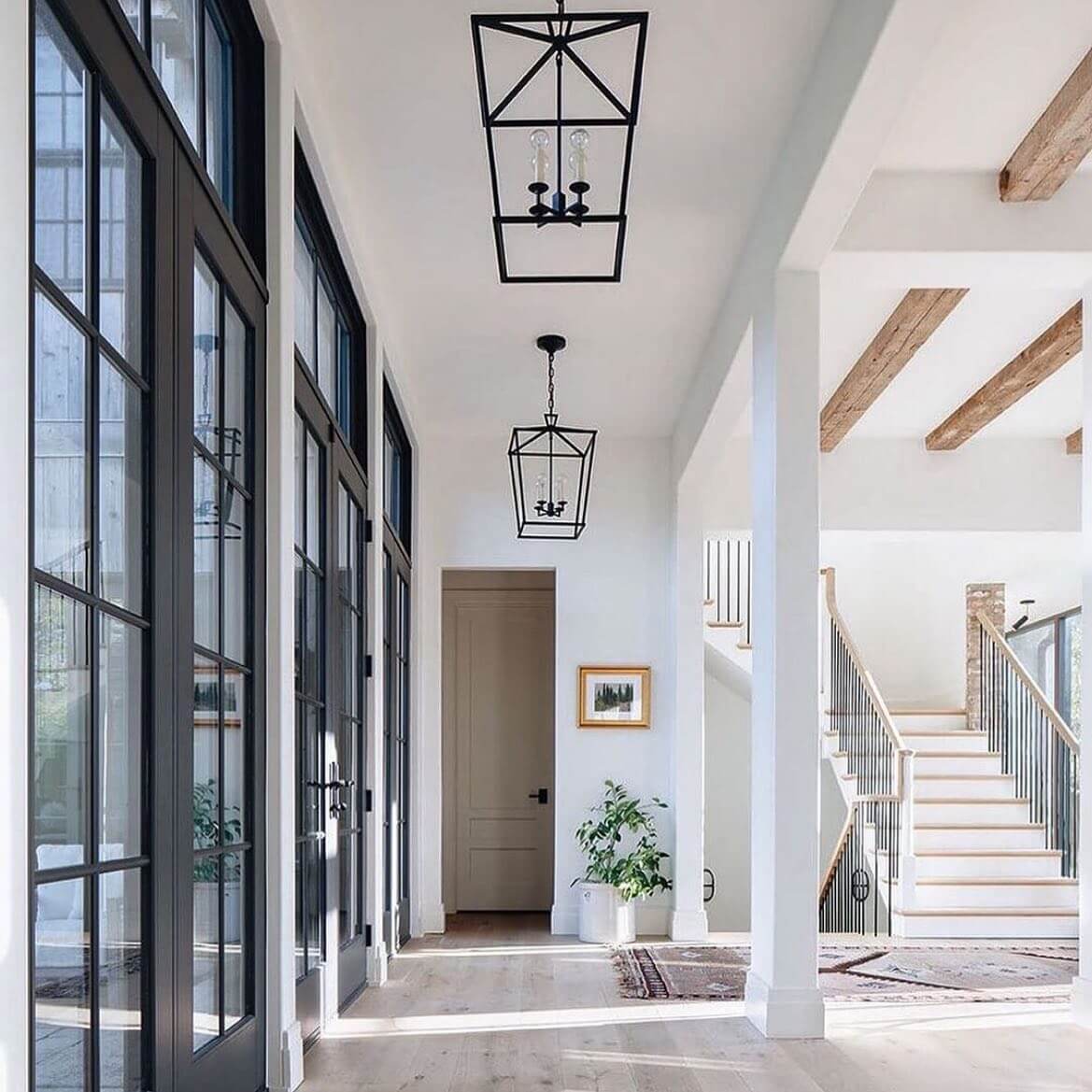 Define Zones with Hanging Geometric Lanterns