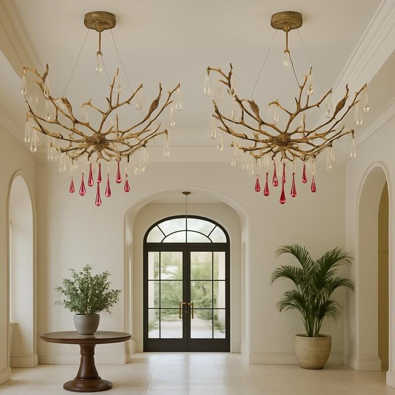 Bring Organic Elegance with Crystal Branch Chandeliers