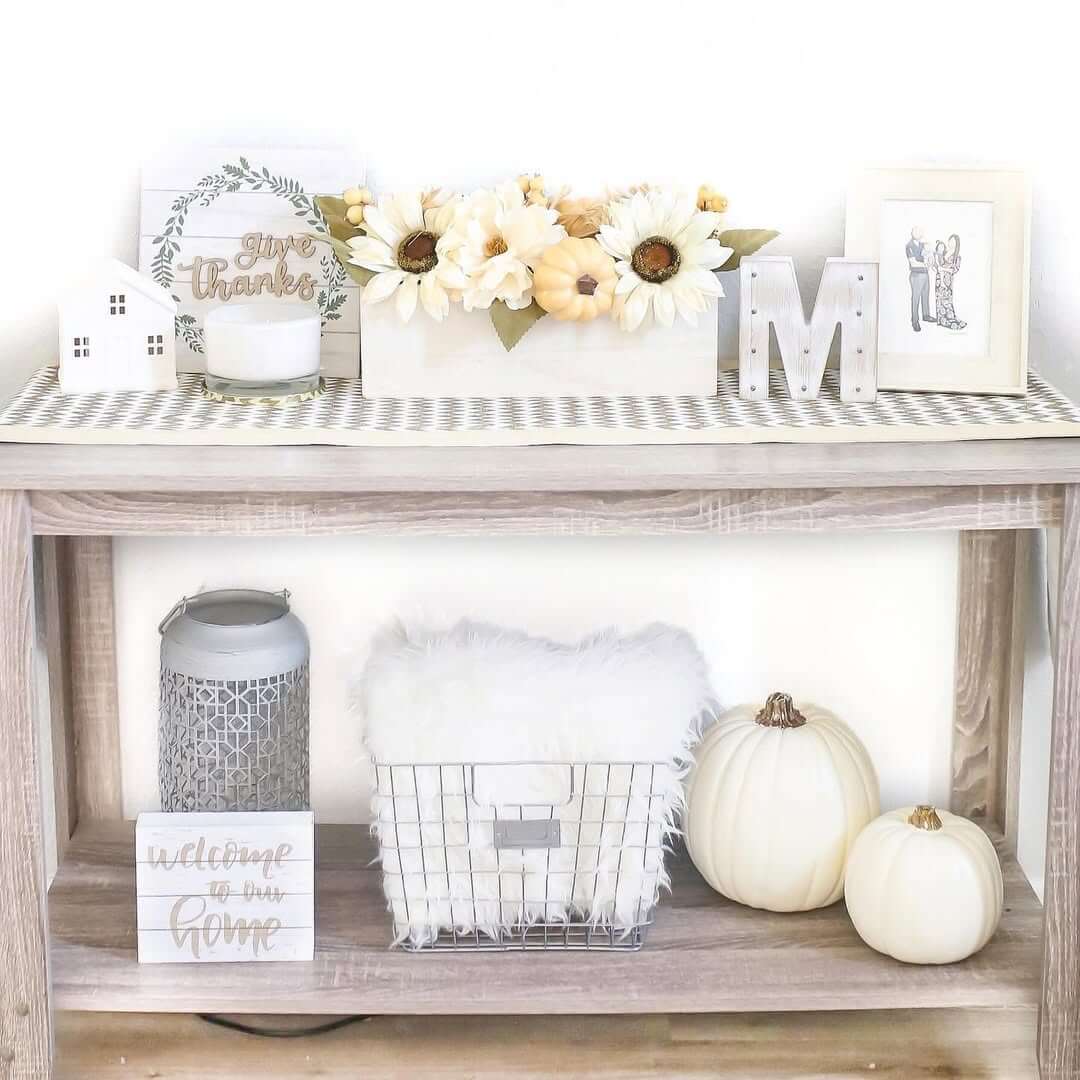 Cozy Up Your Entryway With Layered Fall Decor