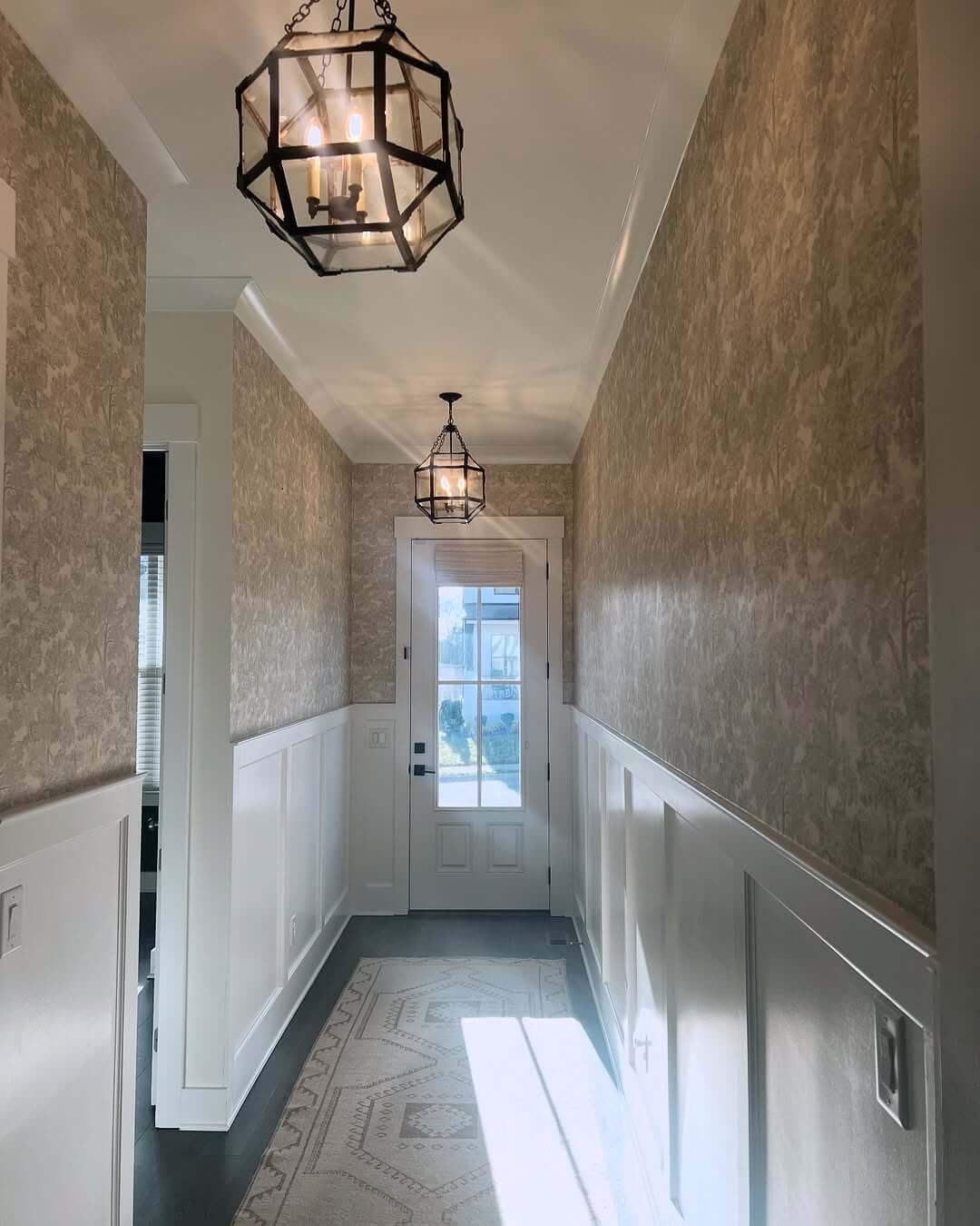 Subtle Tree Silhouette Wallpaper Adds Natural Texture